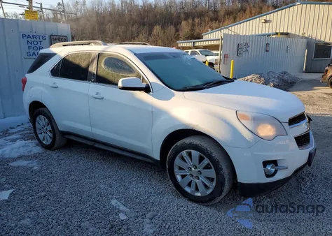 2010 Chevrolet Equinox Lt z USA, uszkodzony, nr VIN 2CNFLNEY5A6301669